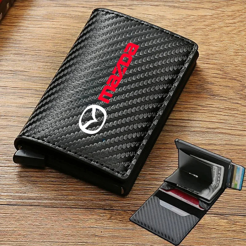 Porte-carte RFID en similicuir - Édition Mazda