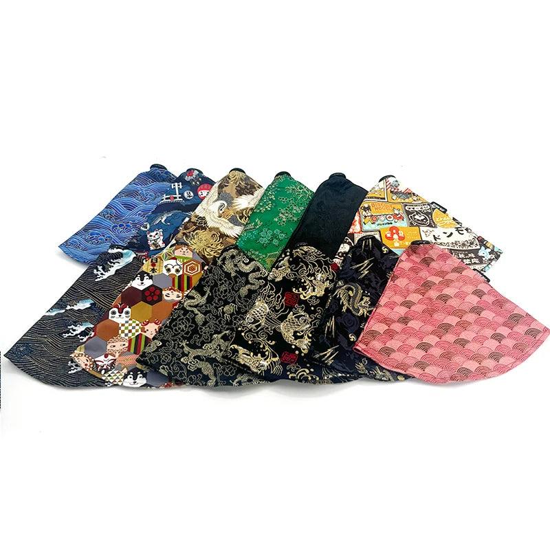 Housse de levier de vitesse style kimono japonais