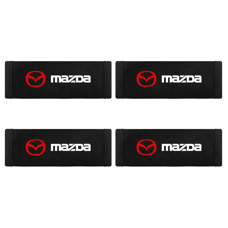 Protège-poignées de plafond en coton – Édition Mazda