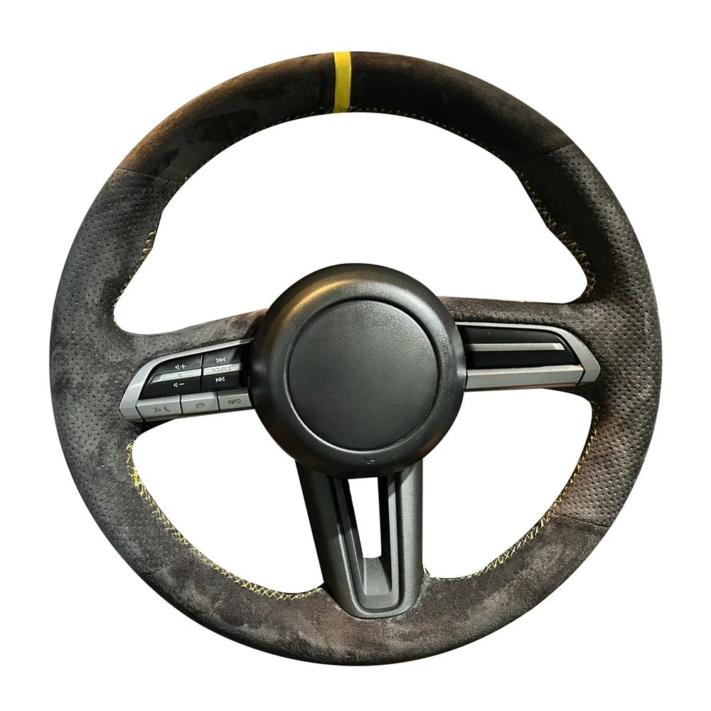 Couvre-volant en daim à coudre