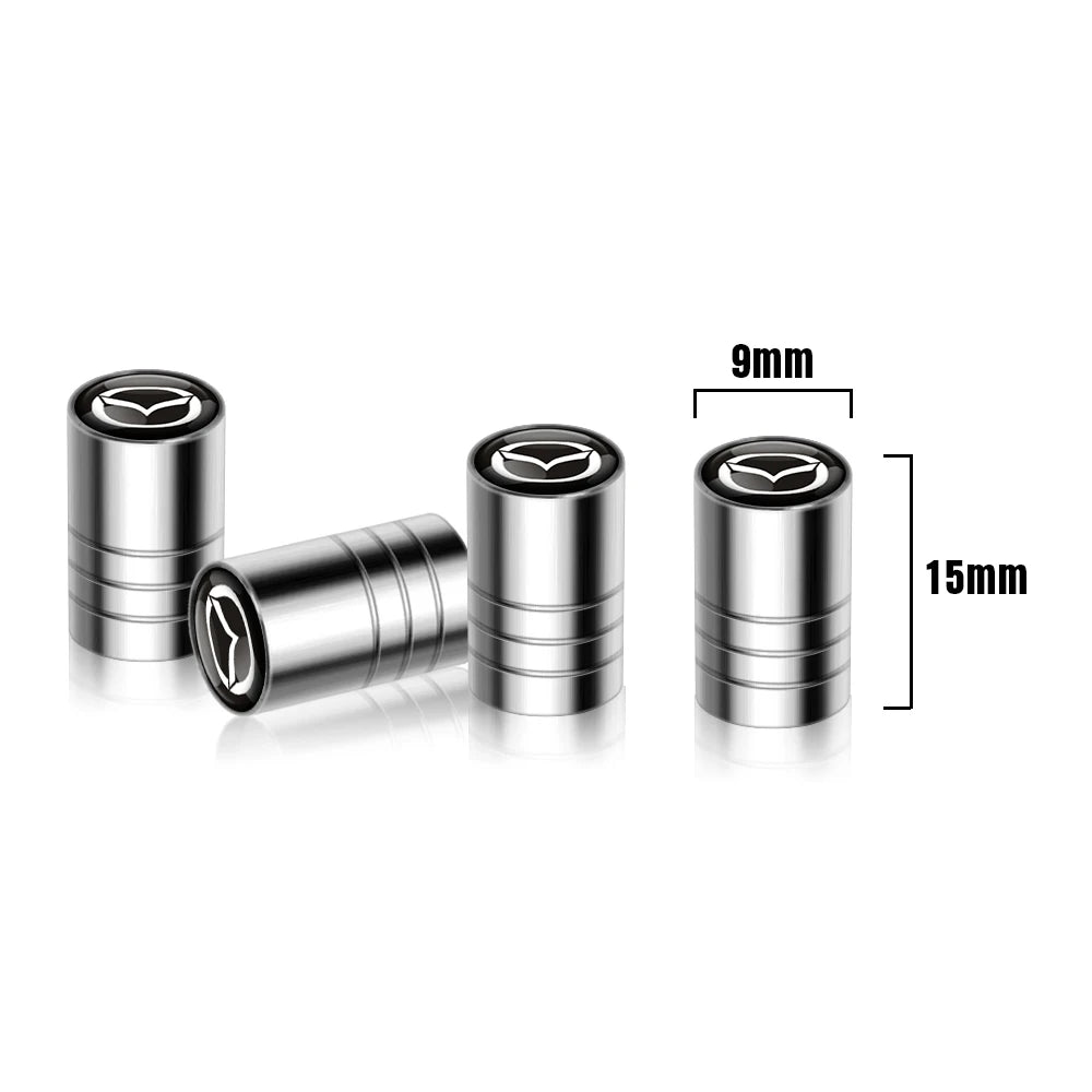 Capuchons de valve en métal – Édition Mazda