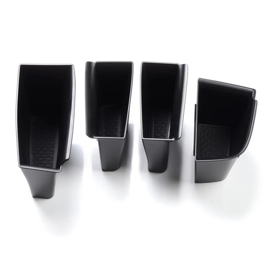 Boîtes de rangement intérieur compartiments avant/arrière pour portes & accoudoir