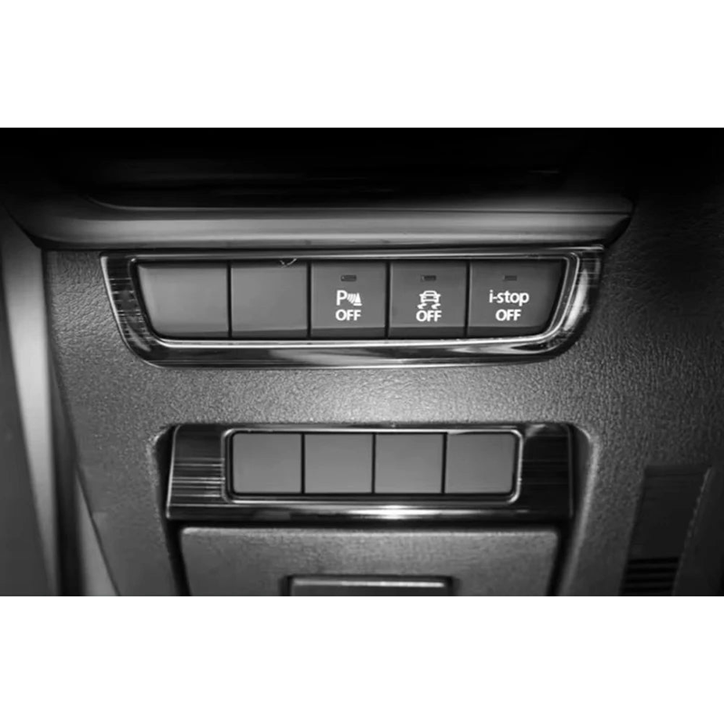 Couvre-bouton de réglage des options en acier inoxydable