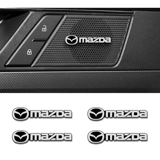Autocollant métal 3D - Édition Mazda