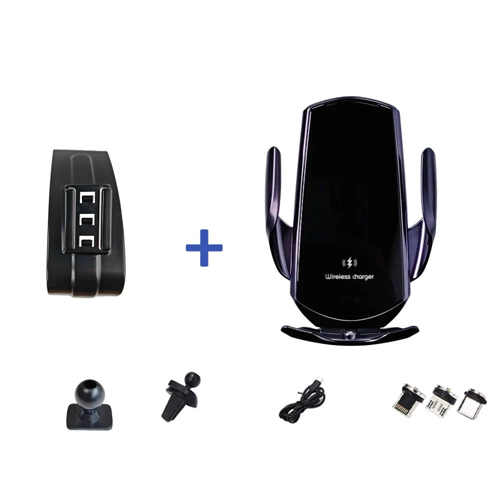 Support téléphone base sur mesure fixation magnétique ou chargeur sans fil