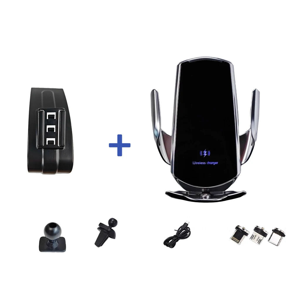 Support téléphone base sur mesure fixation magnétique ou chargeur sans fil