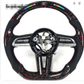 Volant custom sur mesure en fibre de carbone avec affichage LED – Mazda