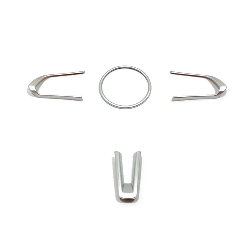 Bague décorative volant intérieur Mazda 3 CX-30 CX-5 finition aluminium sport - Mazdrive