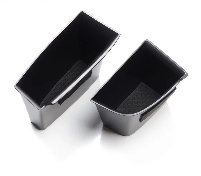 Boîtes rangement intérieur compartiments portes accoudoir avant arrière noir Mazda 3 CX-30 - Mazdrive