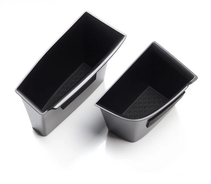 Boîtes rangement intérieur compartiments portes accoudoir avant arrière noir Mazda 3 CX-30 - Mazdrive