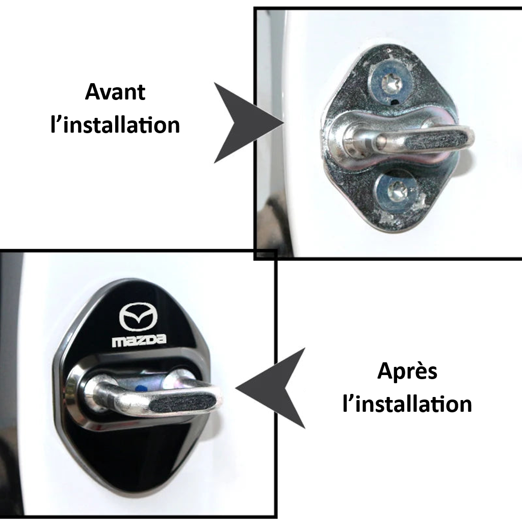 Cache serrure de portière – Édition Mazda
