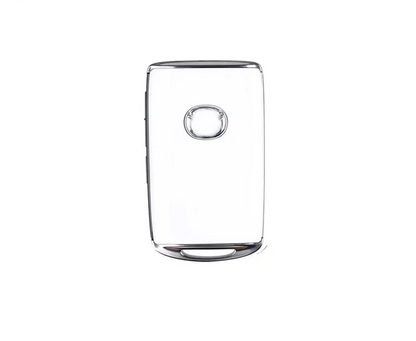 Coque clé remplacement noir blanc carbone Mazda 3 CX-30 CX-5 SKE11E SKE13D - Mazdrive