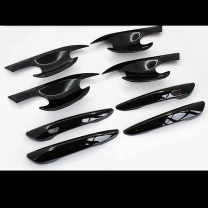Coques protection poignées porte anti-rayures noir Mazda 3 CX-30 2019-2026 4 pièces - Mazdrive
