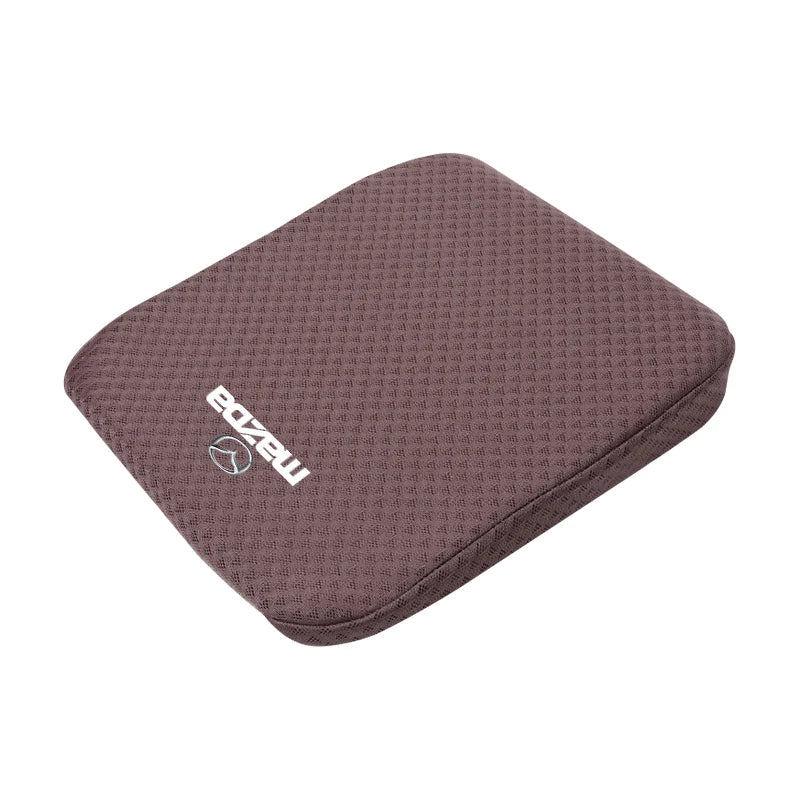Coussin siège confort mousse mémoire forme rouge logo Mazda tous modèles anti-fatigue - Mazdrive
