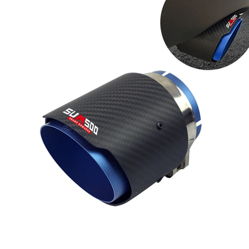 Sortie d'Échappement Carbone & Inox Finition Sport