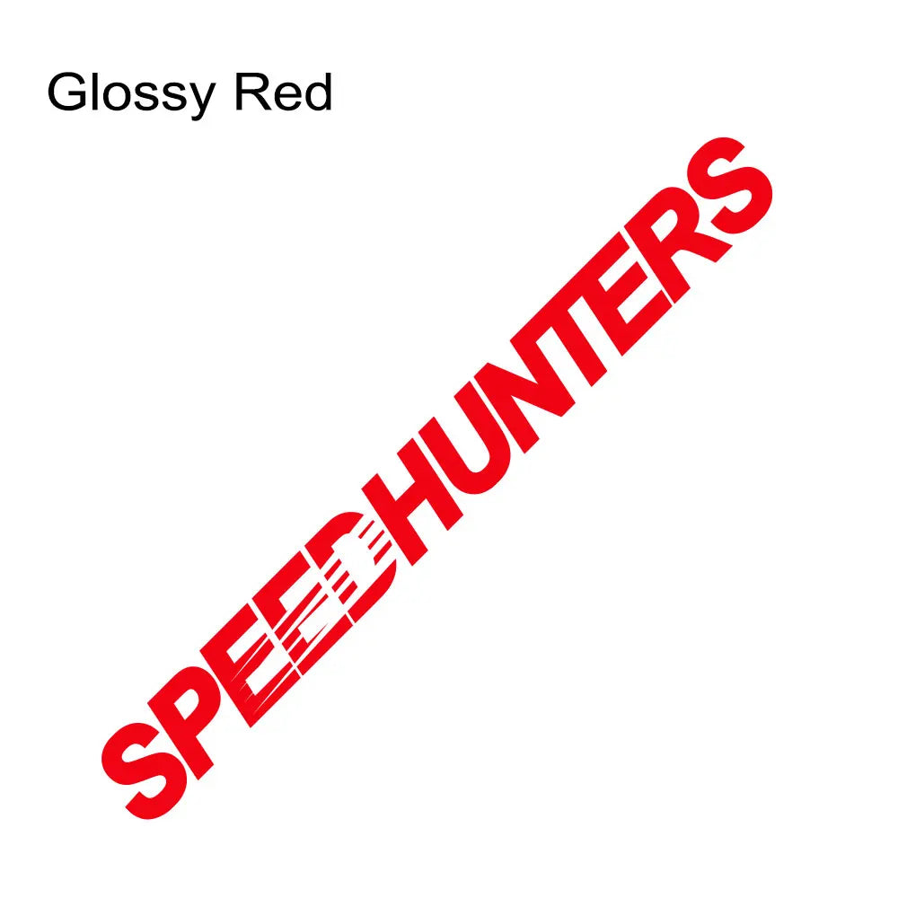 Stickers "Speed Hunters" Graphismes Vinyle Performance