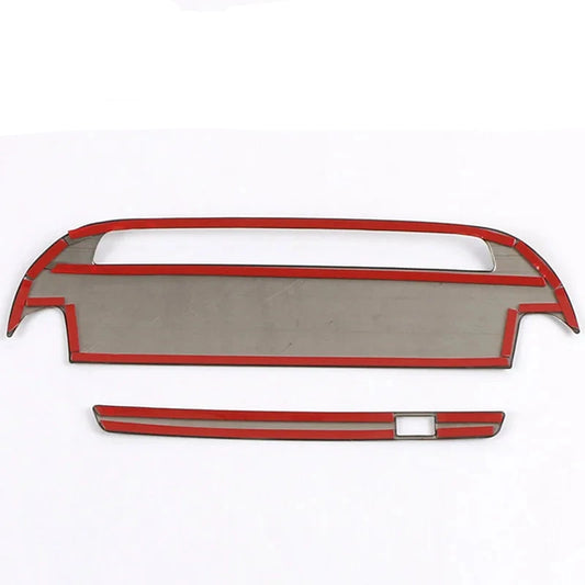 Baguette de console centrale inox avec contour USB – Mazda 3 BP – photo 6