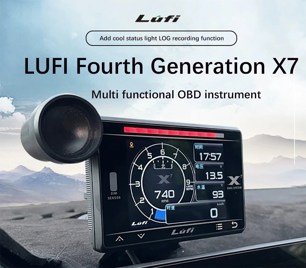 Afficheur Multifonction OBD LUFI X7 – Compteur Digital pour Mazda