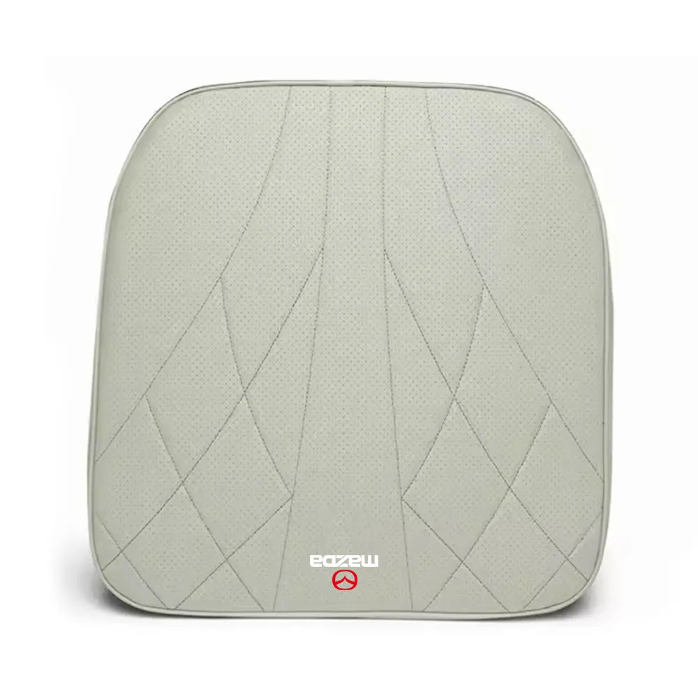 Coussin d'Assise, Appui-Tête & Soutien Lombaire en Cuir Nappa & Mousse à Mémoire