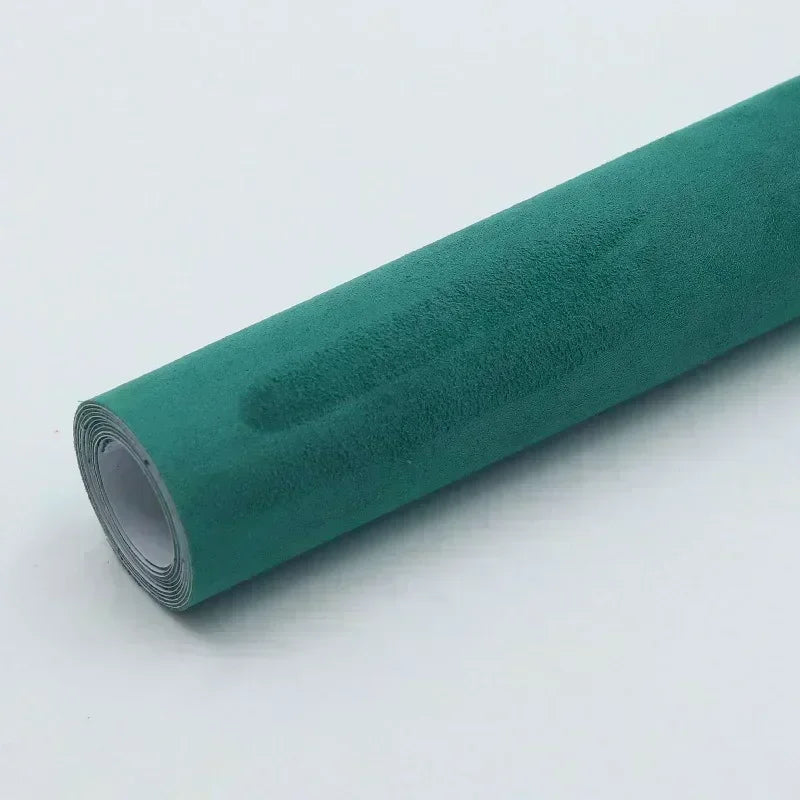 Tissu en suédine auto-adhésif microfibre luxueux pour intérieur de voiture