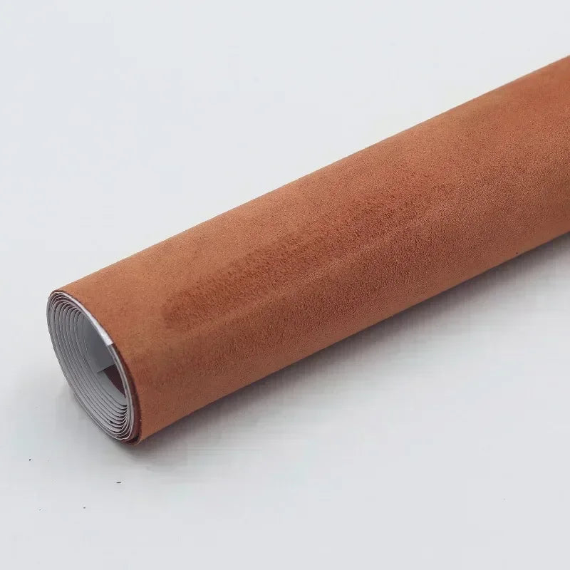 Tissu en suédine auto-adhésif microfibre luxueux pour intérieur de voiture