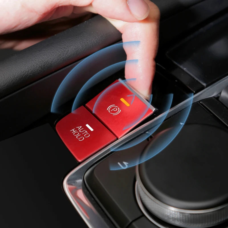 Cache décoratif boutons Auto-Hold / frein à main et Start engine