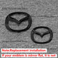 Kit Logos & Lettrages Noirs Blackout – Mazda CX-30