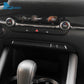 Autocollant fibre de carbone pour cadre de prise USB de console centrale – Mazda 3 BP – photo 2