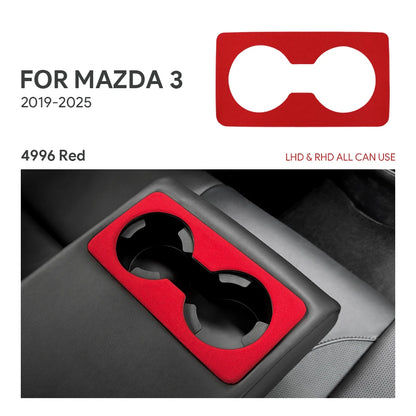 Protection garniture porte-gobelet arrière en suédine