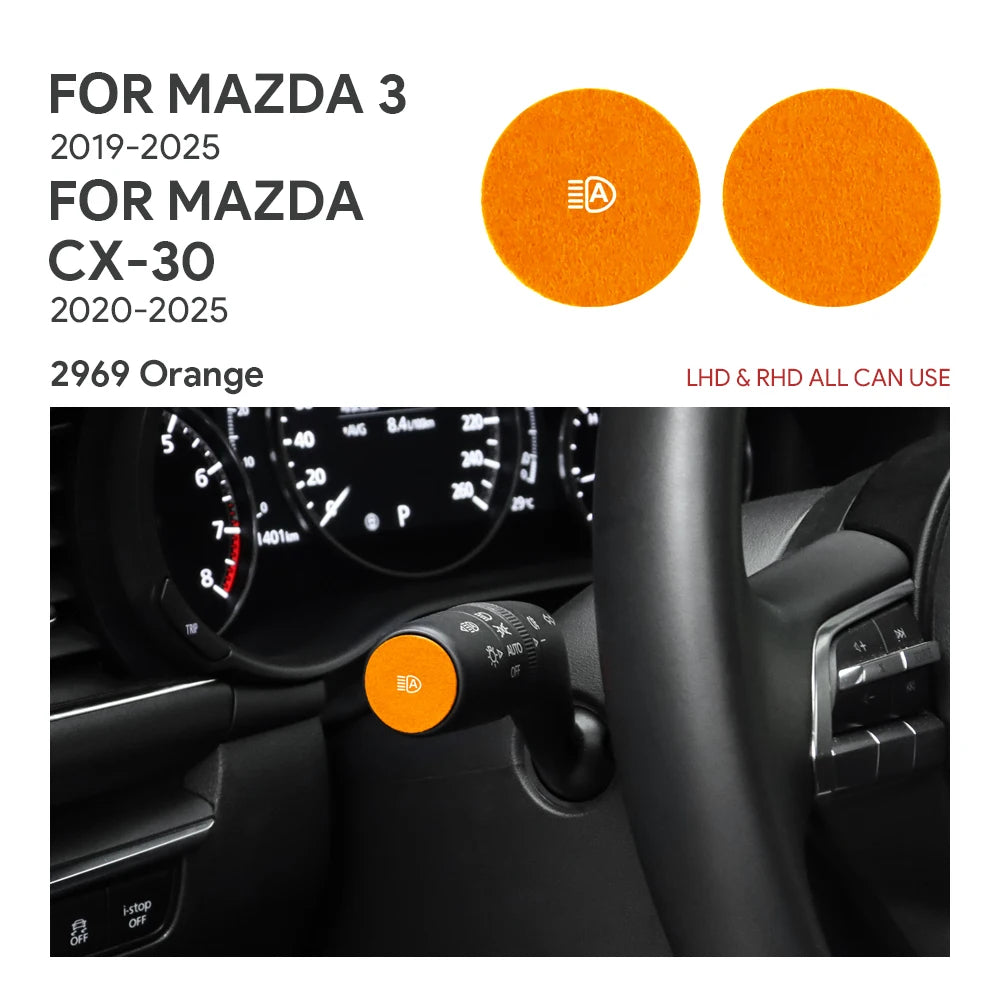 Protection garniture pour levier d’essuie-glace suédine