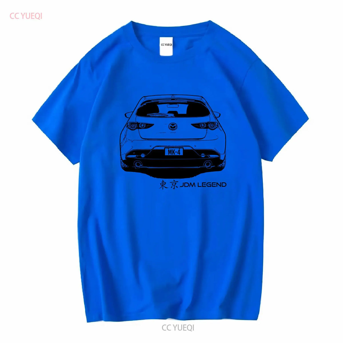 T-Shirt Mazda 3 Compacte BP – Illustration JDM, Manches Courtes ou Longues