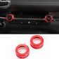 Kit Molette Multimédia & Bagues de Climatisation en Aluminium – Mazda 3 & CX-30