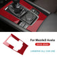 Autocollant fibre de carbone pour console de levier de vitesse – Mazda 3 BP (manuelle & automatique) – photo 12