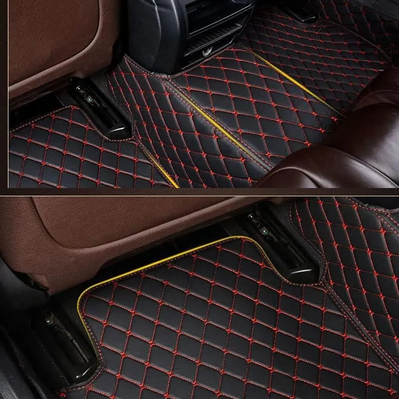 Tapis de Sol Luxe en Cuir PU Sur-Mesure
