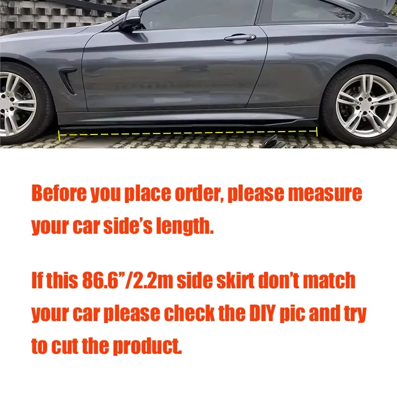 Extensions de Bas de Caisse 8 Pièces (2,2 m) – Mazda 3 BP