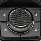Cache boutons de volume en finition carbone