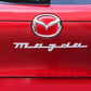 Sticker métal Mazda emblème de coffre arrière