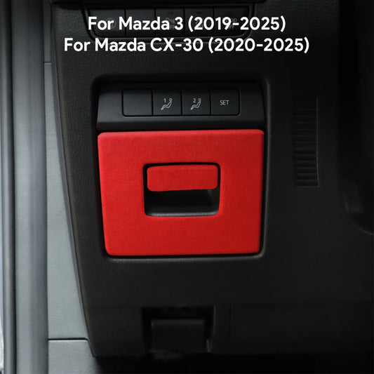 Protection garniture panneau boîte de rangement conducteur en suédine