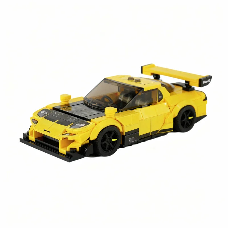 Mazda RX-7 FD Style Racing en Briques – Kit 307 Pièces