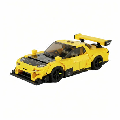 Mazda RX-7 FD Style Racing en Briques – Kit 307 Pièces