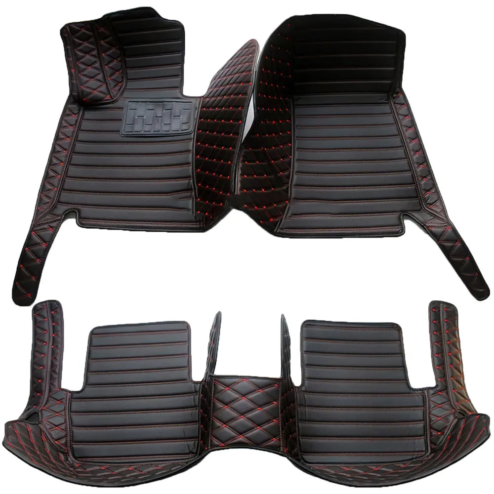 Tapis de Sol Luxe en Cuir PU Sur-Mesure