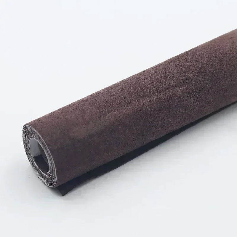 Tissu en suédine auto-adhésif microfibre luxueux pour intérieur de voiture