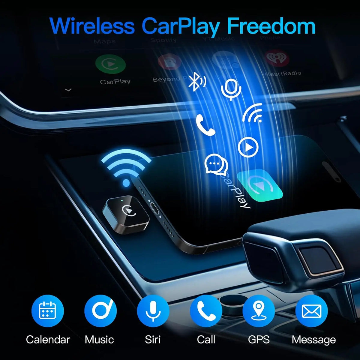 Adaptateur CarPlay sans fil pour Mazda avec CarPlay filaire – photo 2