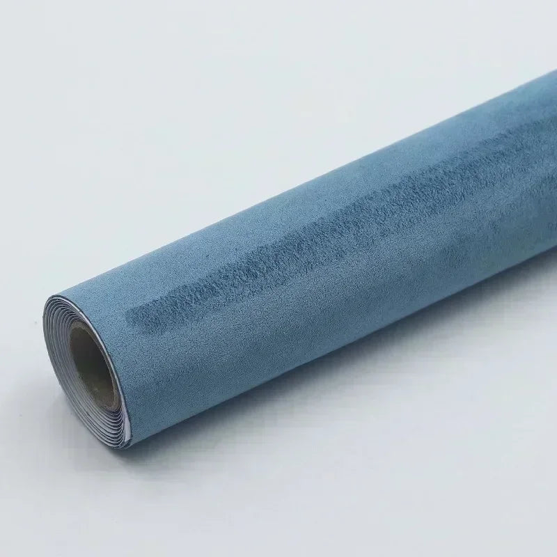 Tissu en suédine auto-adhésif microfibre luxueux pour intérieur de voiture