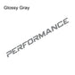 Sticker de Pare-Brise "Performance Styling" Décoration Vinyle –
