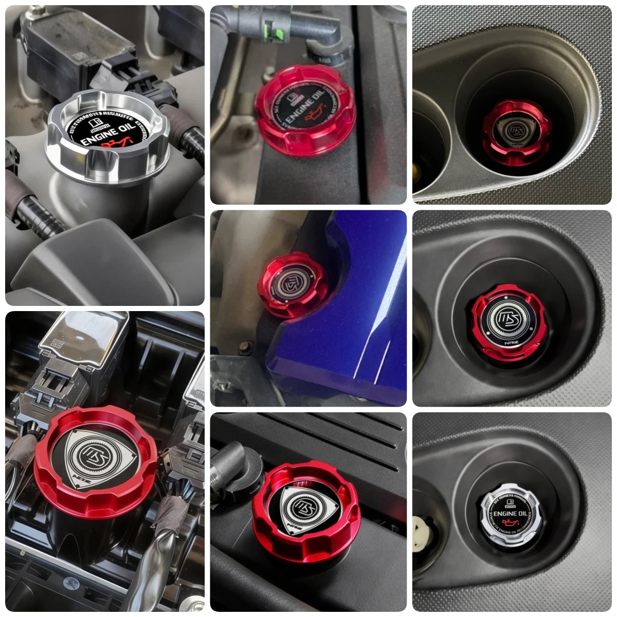Bouchon d'huile moteur en aluminium pour Mazda – photo 5