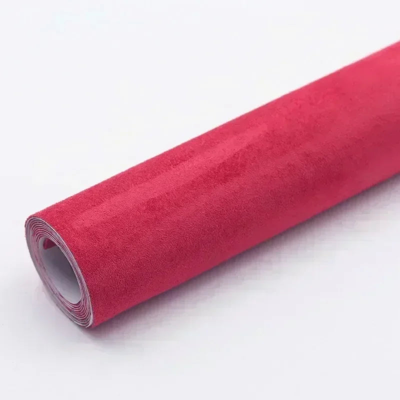 Tissu en suédine auto-adhésif microfibre luxueux pour intérieur de voiture