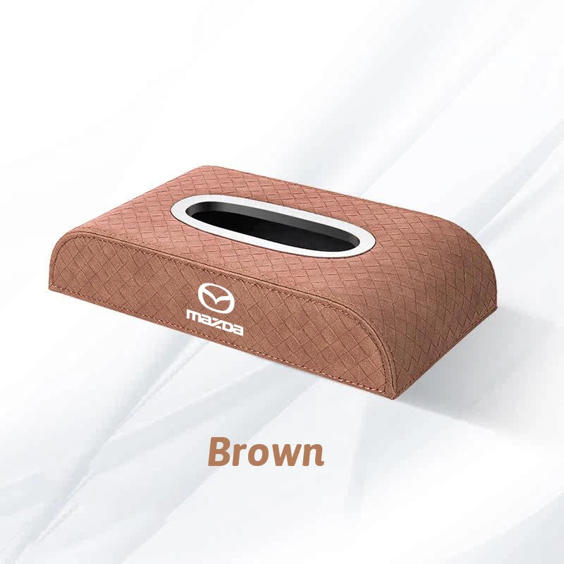 Boîte à Mouchoirs en Cuir Premium - Mazda