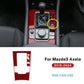 Autocollant fibre de carbone pour panneau de console boîte automatique – Mazda 3 BP – photo 9