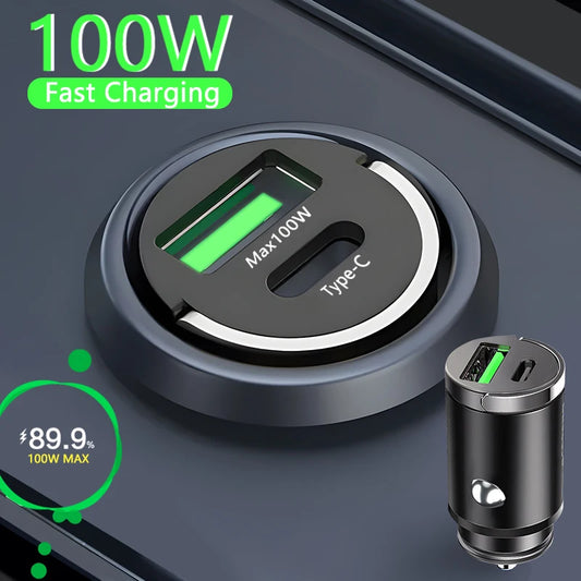 Chargeur allume-cigare ultra compact